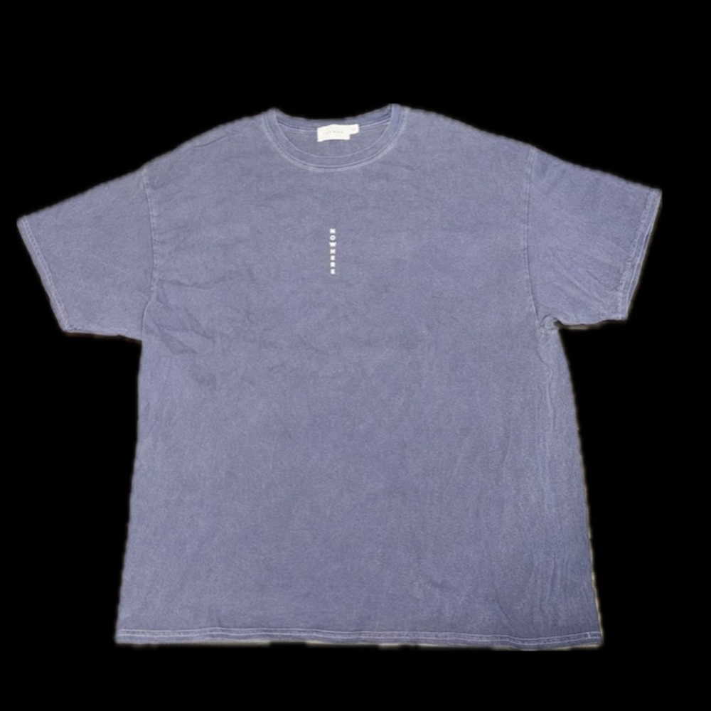 Top man blue shirt
